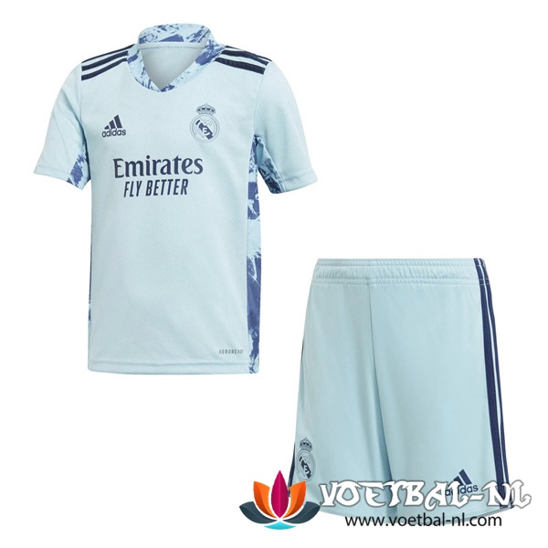 Real Madrid Kind Keeper Shirt Blauw 2020/2021