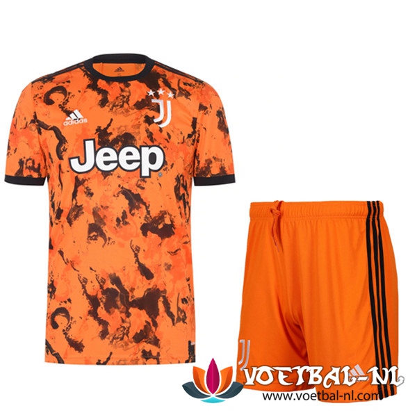Samen Juventus 3rd Voetbalshirts + Voetbalbroekje 2020/2021