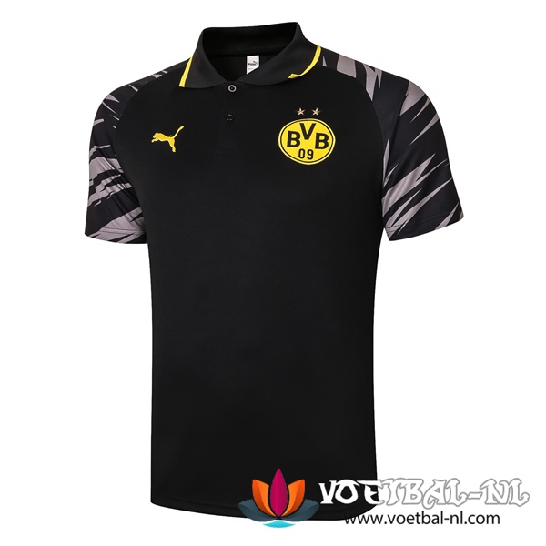 Dortmund BVB Polo Shirt Zwart 2020/2021
