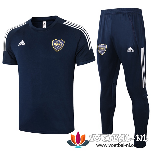 Boca Juniors Trainingsshirt + Broek Blauw Royal 2020/2021