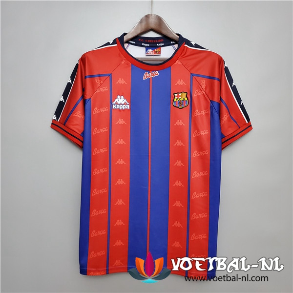 FC Barcelona Retro Thuisshirt Voetbalshirts 1997/1998
