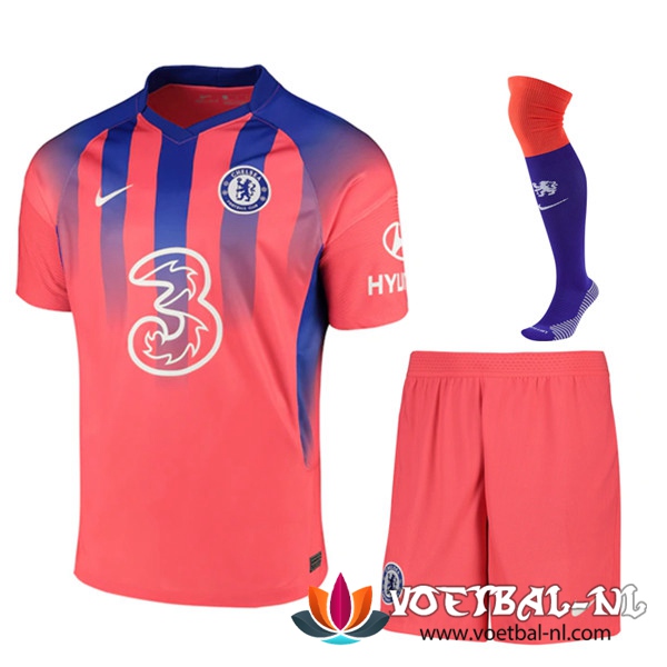 Samen FC Chelsea 3rd (Short+Sokken) Voetbalshirts 2020/2021