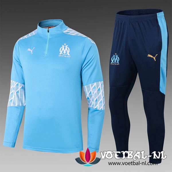 Marseille OM Trainingspak Kind Blauw 2020/2021
