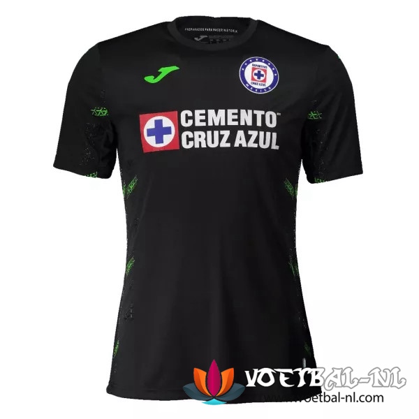 Cruz Azul Keeper Shirt Zwart Voetbalshirts 2020/2021