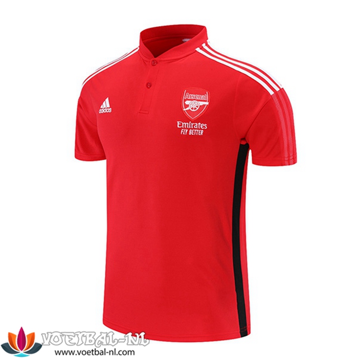 FC Arsenal Polo Shirt Zwart/Wit/Rood 2021/2022