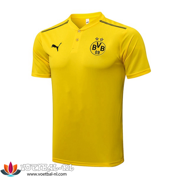 Dortmund BVB Polo Shirt Geel/Zwart 2021/2022