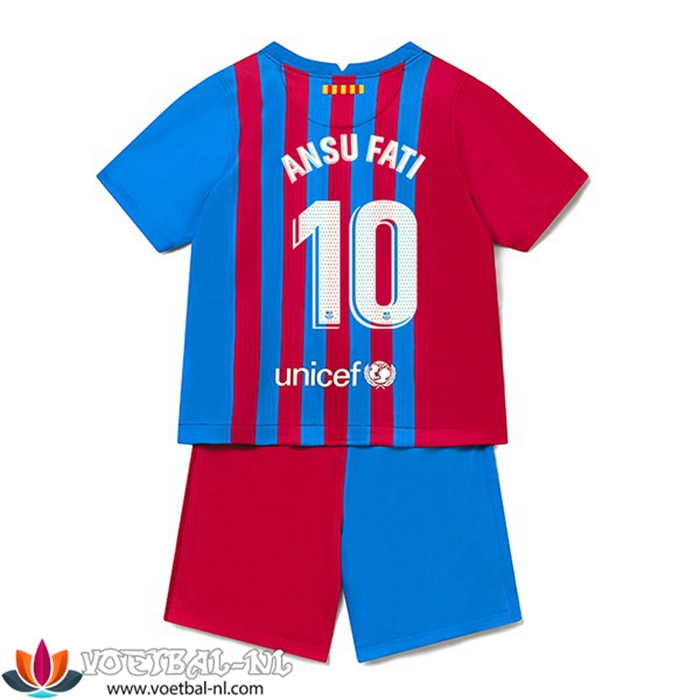 FC Barcelona (Ansu Fati 10) Kinderen Thuisshirt 2021/2022