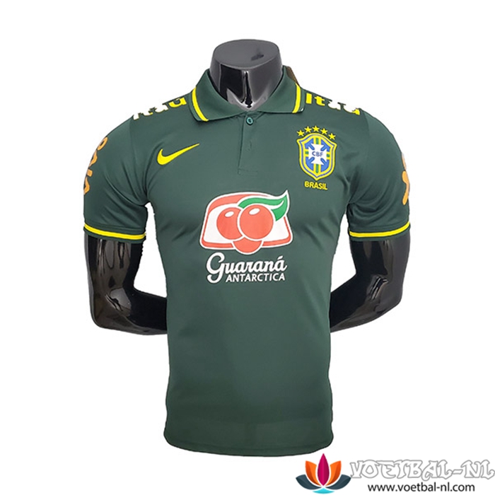 Brazilie Polo Shirt Groen 2021/2022