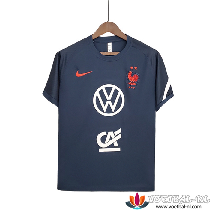 Frankrijk Trainingsshirt Marineblauw 2022/2023