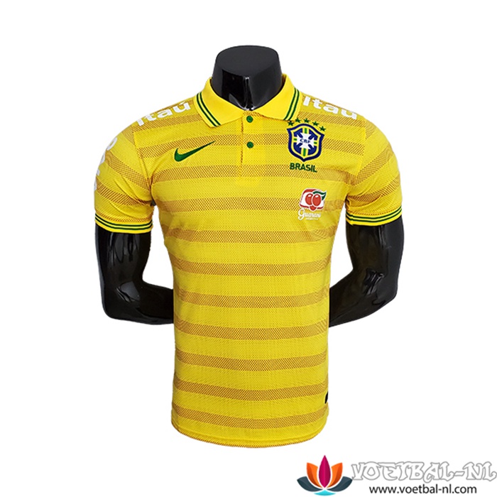 Bresil Poloshirt Geel 2022/2023
