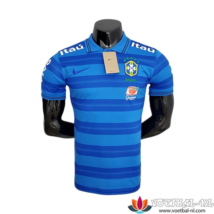 Bresil Poloshirt Blauw 2022/2023