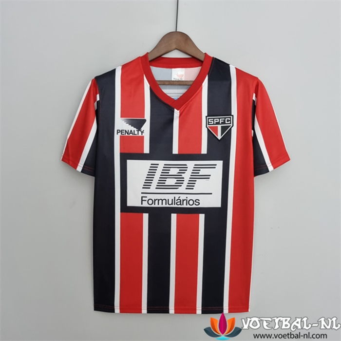 Sao Paulo FC Retro Uitshirt Voetbalshirts 1991