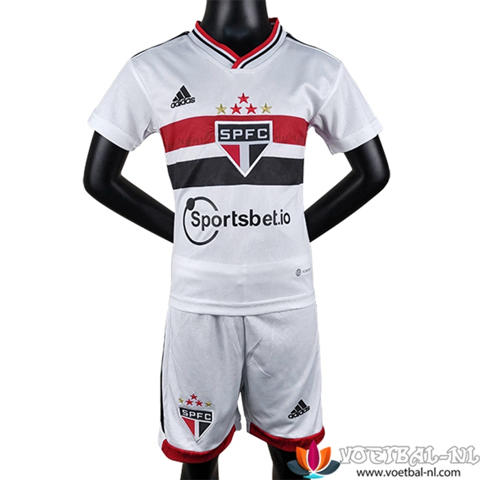Sao Paulo FC Kinderen Thuisshirt 2022/2023