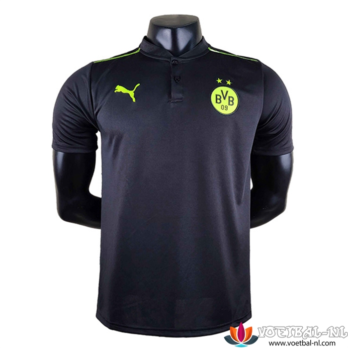 Dortmund BVB Polo Shirt Zwart 2022/2023