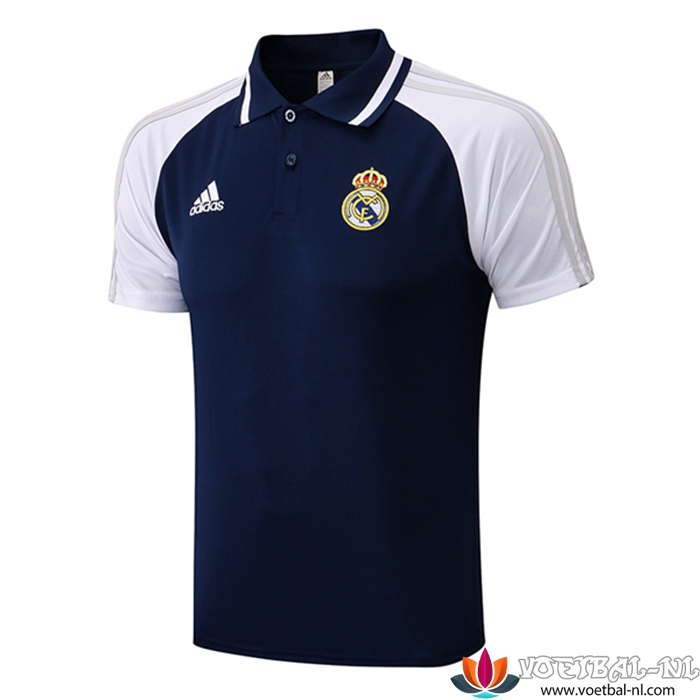 Real Madrid Polo Shirt marineblauw 2022/2023