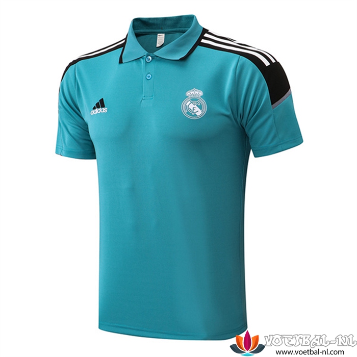 Real Madrid Polo Shirt Blauw 2022/2023