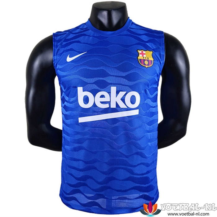 FC Barcelona Tanktop Blauw 2022/2023