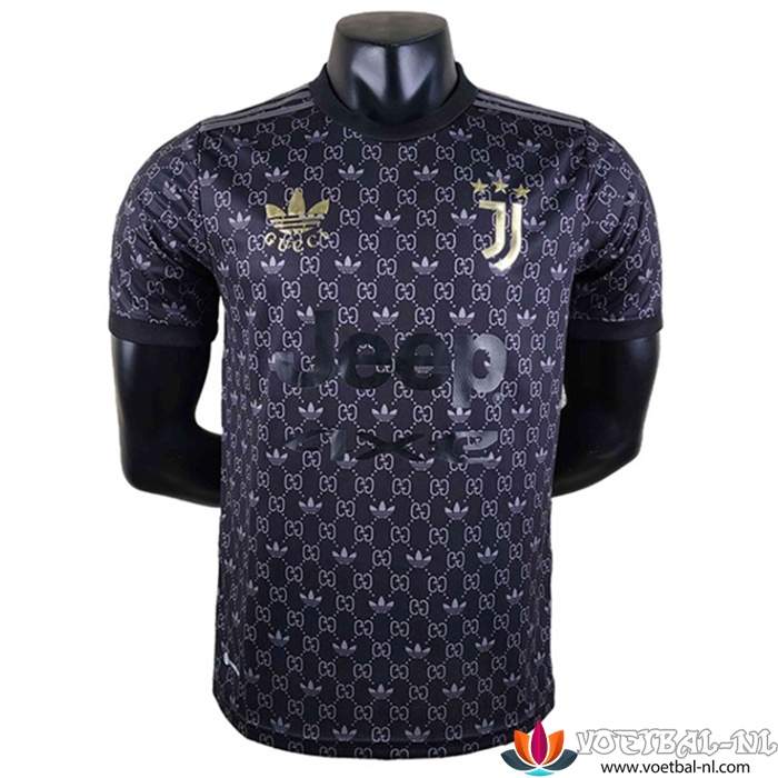 Juventus Joint Version Zwart Voetbalshirts 2022/2023