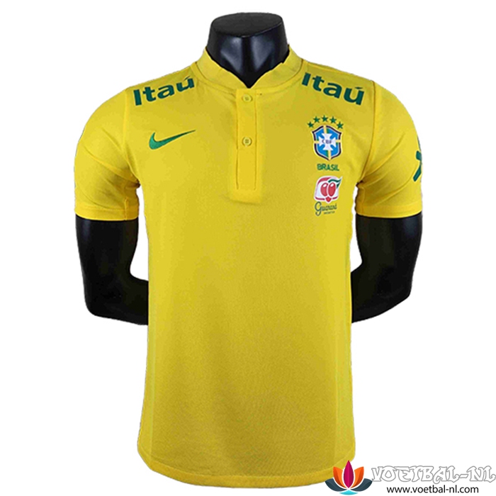 Brazilië Polo Shirt Geel 2022/2023
