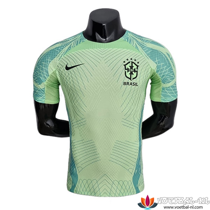 Brazilië Trainingsshirt Player Version Groente 2022/2023