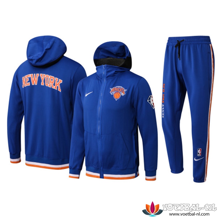New York Knicks Trainingspak Blauw 2022