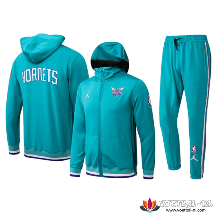 Charlotte Hornets Trainingspak Lichtblauw 2022