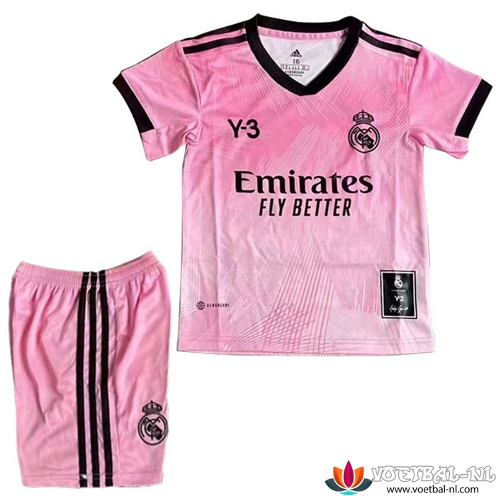 Real Madrid Voetbalshirts Kinderen Y3 Rose 2022/2023