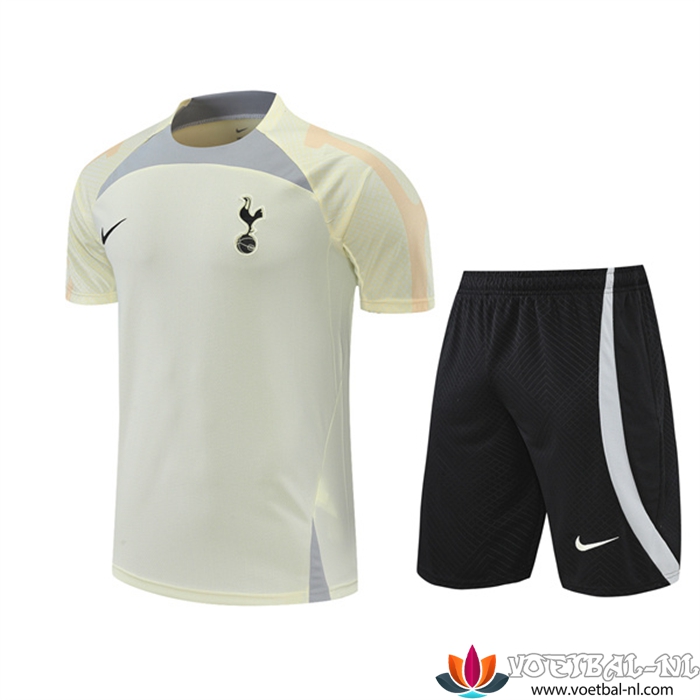 Tottenham Hotspur Trainingsshirt + Broek Geel 2022/2023