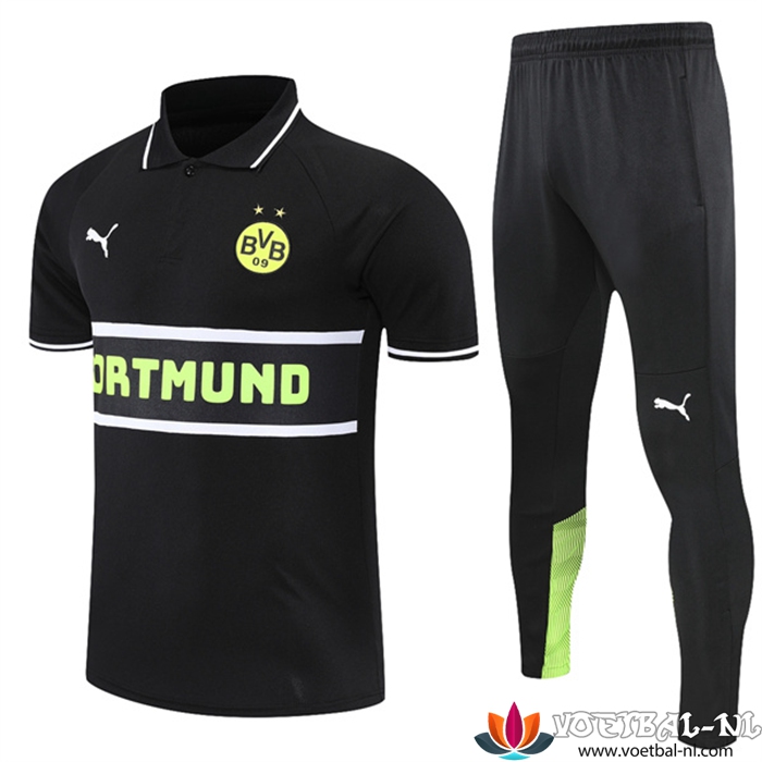 Dortmund BVB Polo Shirt Zwart 2022/2023