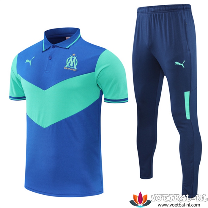 Marseille OM Polo Shirt Blauw 2022/2023