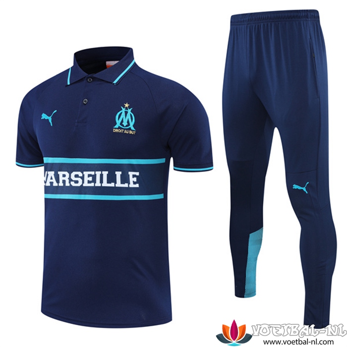 Marseille OM Polo Shirt marineblauw 2022/2023