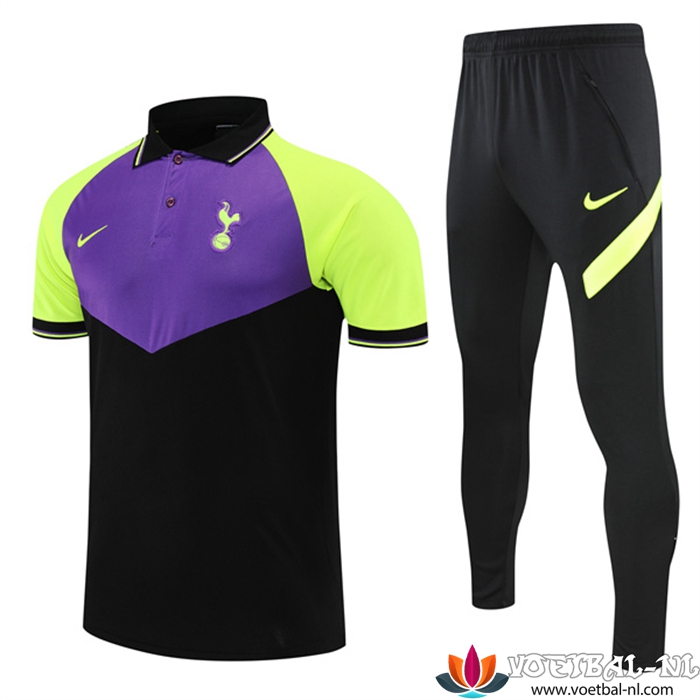 Tottenham Hotspu Polo Shirt Zwart 2022/2023