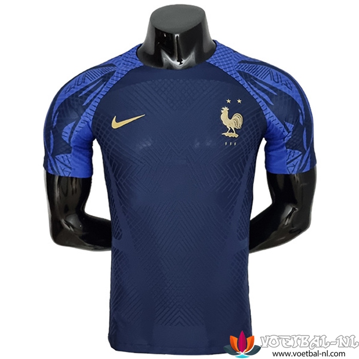 Frankrijk Trainingsshirt marineblauw 2022/2023