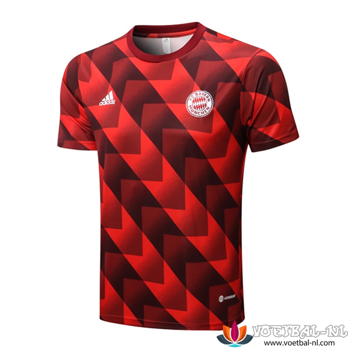Bayern Munchen Trainingsshirt Zwart/Rood 2022/2023