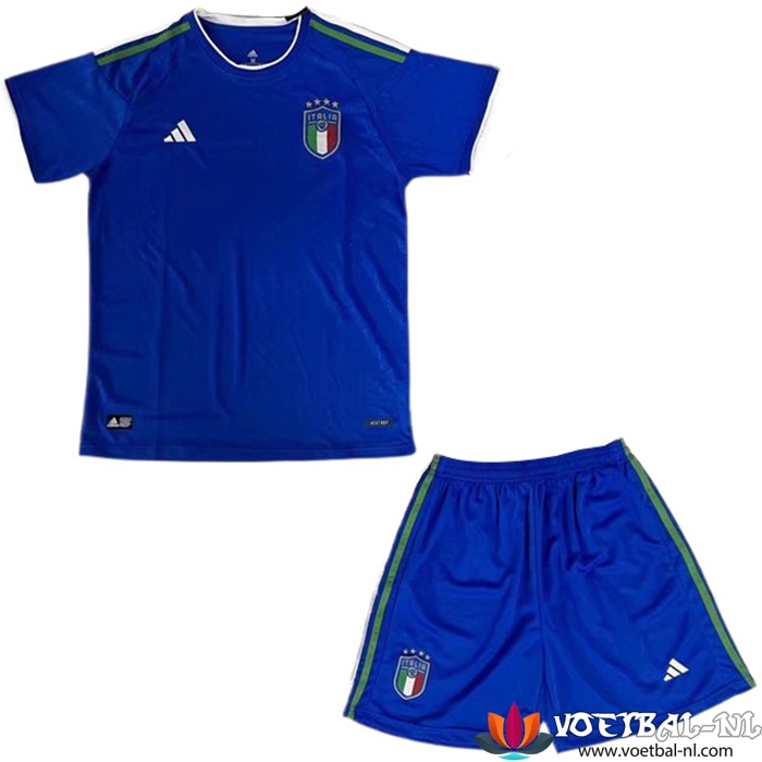 Italië Voetbalshirts Kinderen Blauw 2022/2023