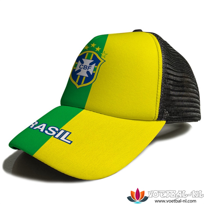 Brazilië Voetbal Cap Geel/Groente 2023