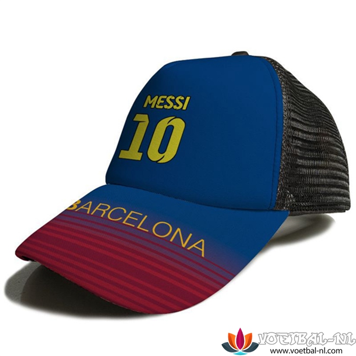 Messi 10 Voetbal Cap Blauw/Rood 2023
