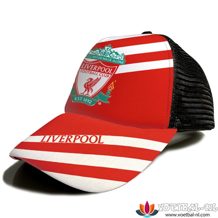 FC Liverpool Voetbal Cap Rood 2023