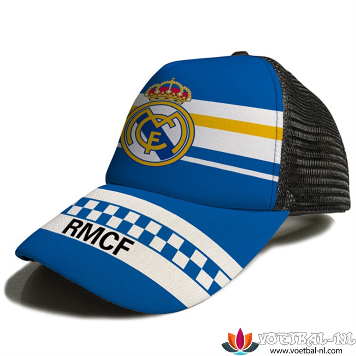 Real Madrid Voetbal Cap Blauw/Wit 2023