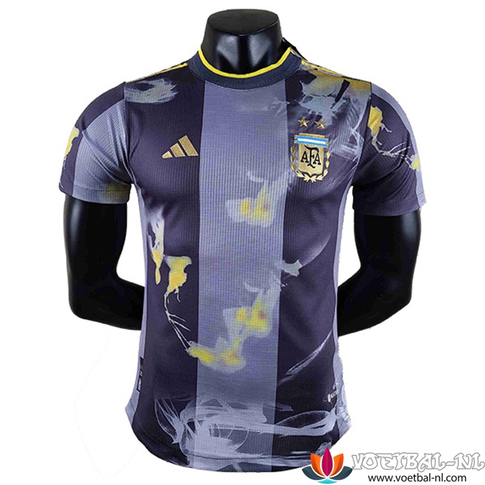 Argentinië Voetbalshirts Zwart/Grijs WK 2022