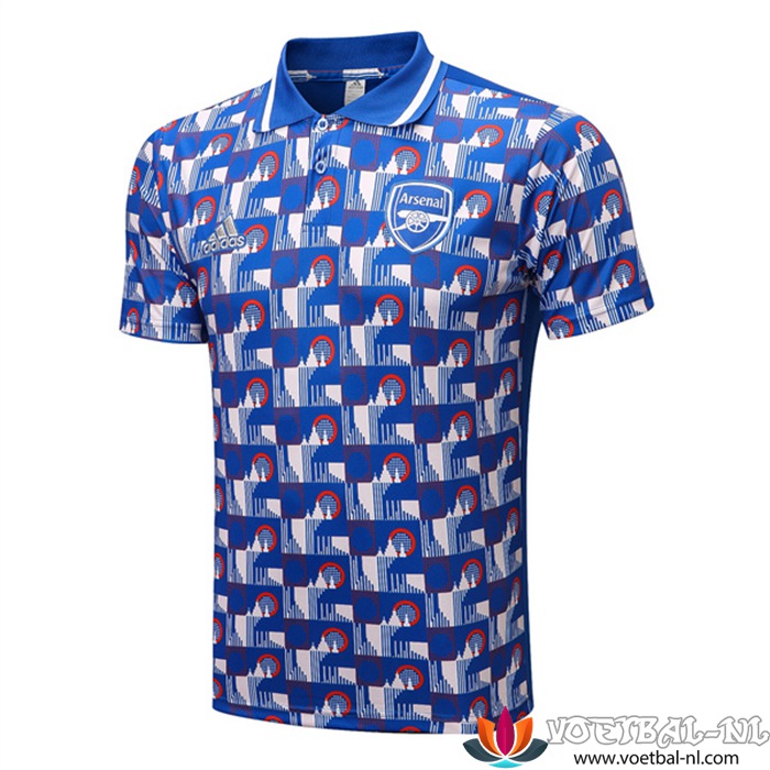 Arsenal Polo Shirt Blauw 2022/2023