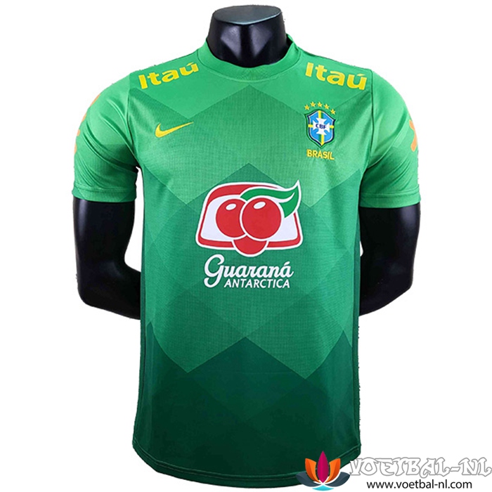 Brazilië Trainingsshirt Groente 2022/2023 -02