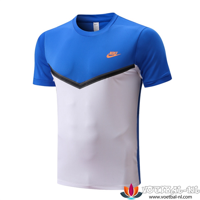 Nike Trainingsshirt Blauw/Wit 2022/2023