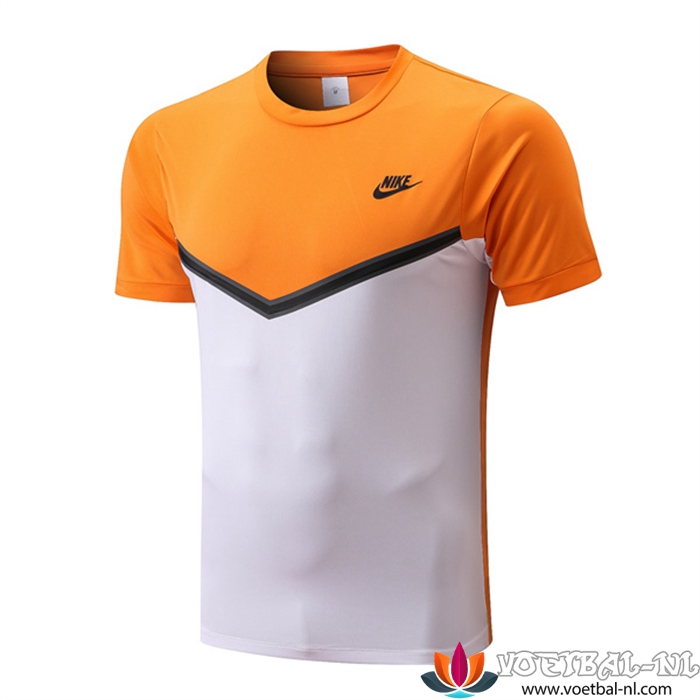 Nike Trainingsshirt Geel/Wit 2022/2023