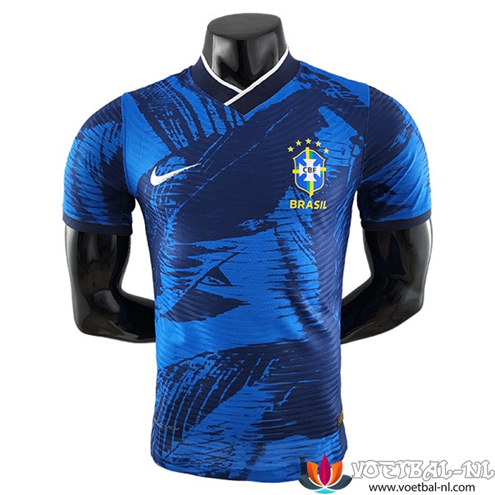 Brazilië Voetbalshirts Classic Blauw WK 2022