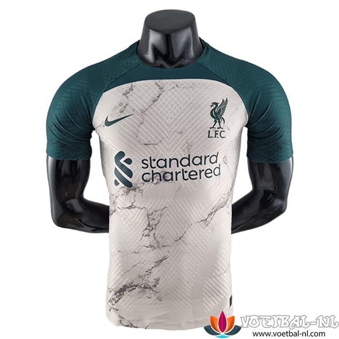 FC Liverpool Voetbalshirts Special Edition Wit/Groente 2022/2023