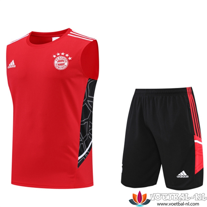 Bayern Munchen Tanktoppakken + Shorts Rood 2022/2023