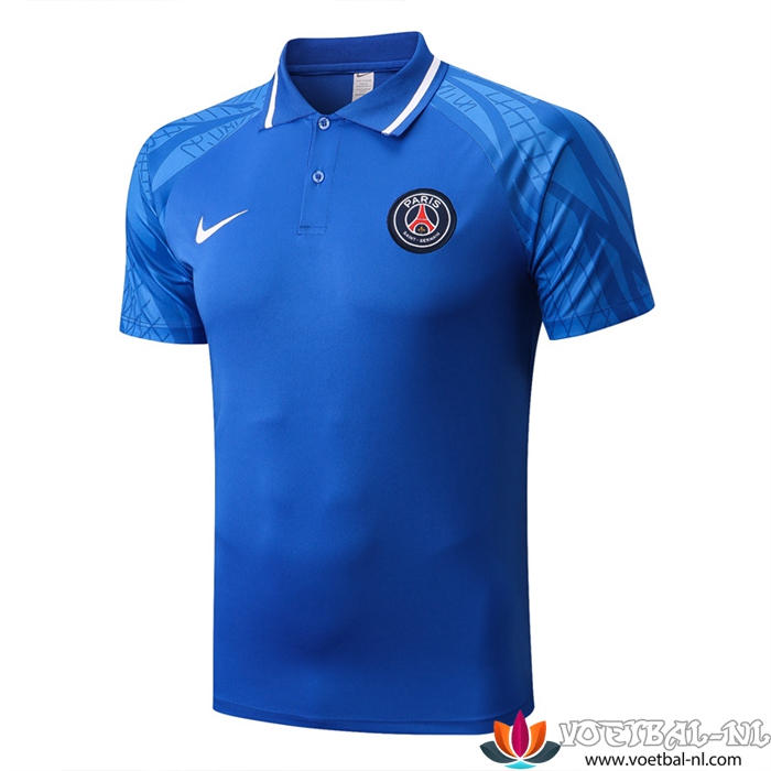 PSG Polo Shirt Blauw 2022/2023