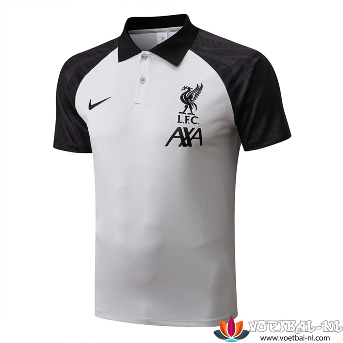 FC Liverpool Polo Shirt Zwart/Grijs 2022/2023