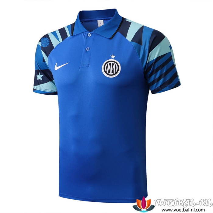 Inter Milan Polo Shirt Blauw 2022/2023